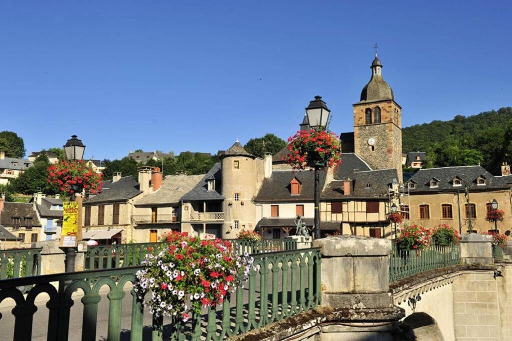 Au 11 T3 Duplex, Village Vacances, Piscines, Parking Saint-Geniez-dʼOlt Eksteriør billede